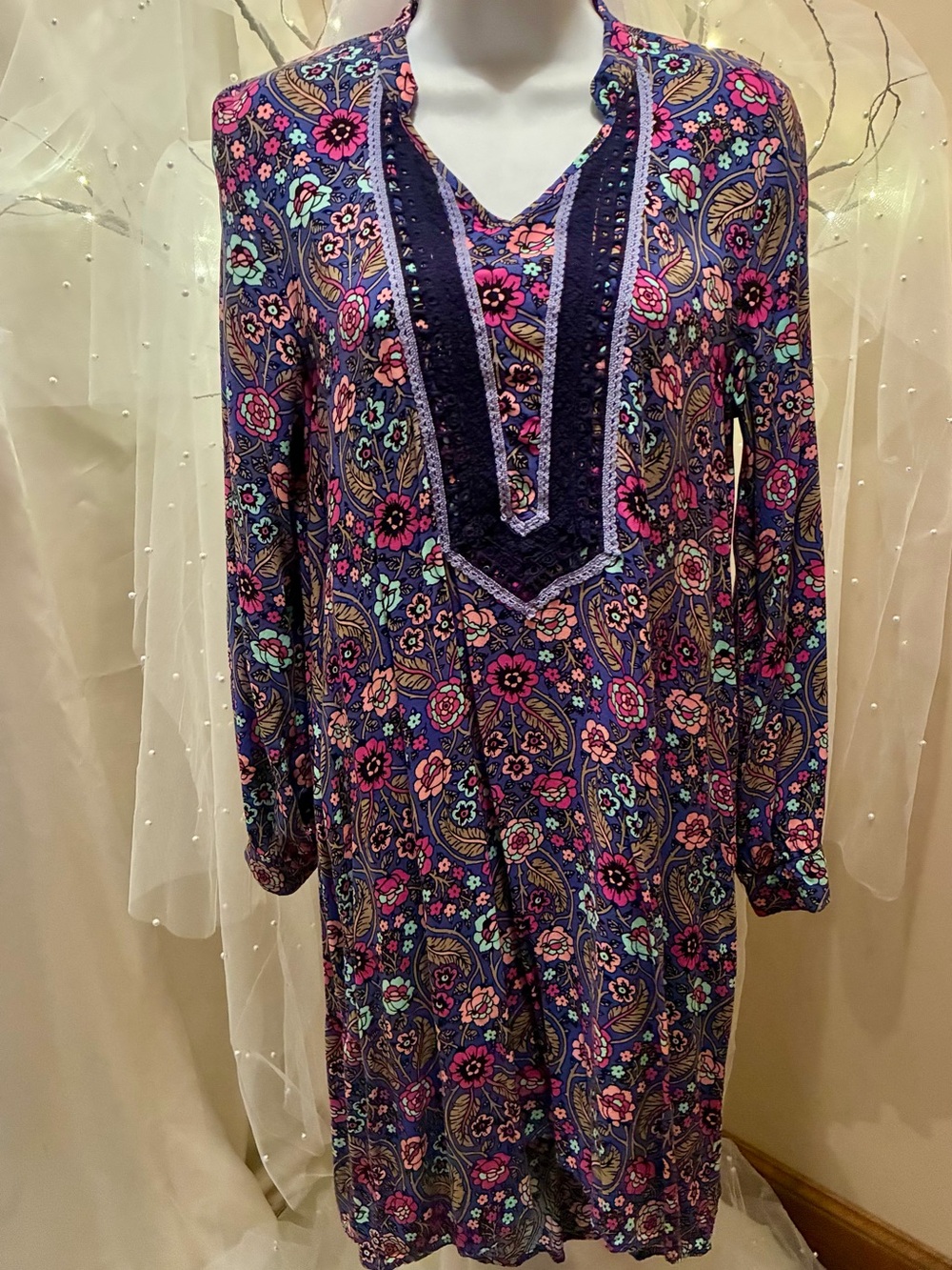 Matilda Jane Floral Paisley Midi Dress